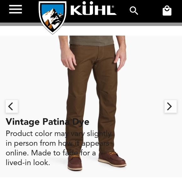 KHUL men's RYDR Work Pants - Picture 1 of 5